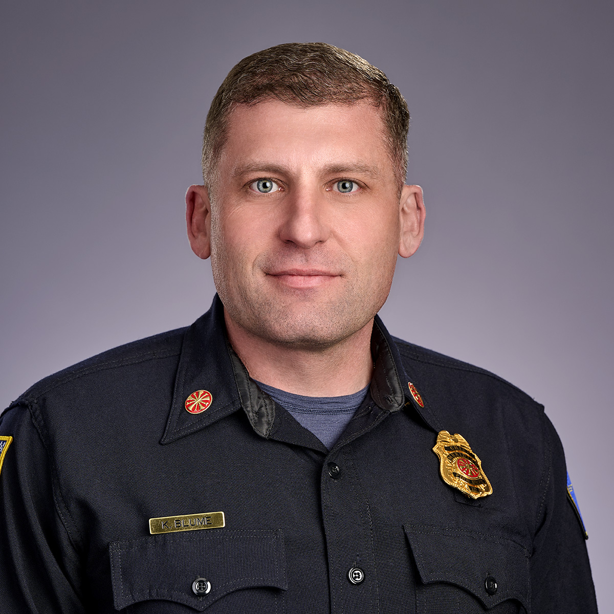 Kris Blume, Fire Chief, Meridian Fire Department, Meridian, Idaho